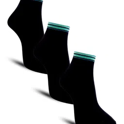 Dollar Socks Men Pack Of 3 Assorted Cotton Ankle Length Socks-image-100