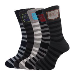 Dollar Men Pack of 3 Assorted Cotton Full Length Socks-image-8