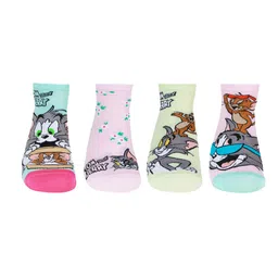 Bonjour Women Pack Of 4 Assorted Ankle Length Socks-28