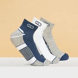 Ajile by Pantaloons Men Pack Of 3 Patterned Ankle Length Socks-55