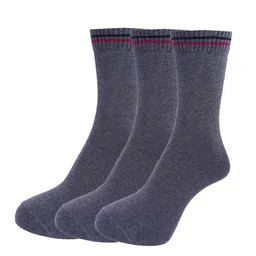 Dollar Socks Men Pack Of 3 Assorted Cotton Full-Length Socks-image-63