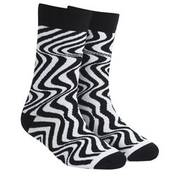 Dynamocks Unisex Pack Of 2 Patterned Mono & Urbane Calf Length Socks image 4