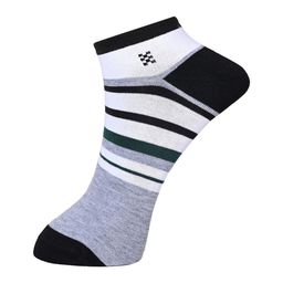 BAESD  Pack Of 5 Patterned Cotton Ankle-Length Socks image 3