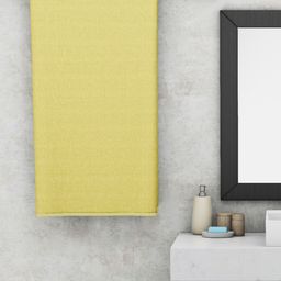 BIANCA Yellow Solid Pure Cotton Quick-Dry 300 GSM Bath Towel-18
