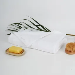 Doctor Towels White Bamboo 550 GSM Waffle Anti Odor Terry Bath Towel-picture-32