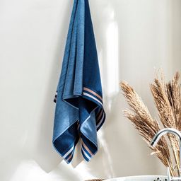 DDecor Blue Solid 500 GSM Live Beautiful Bath Towel-image-22