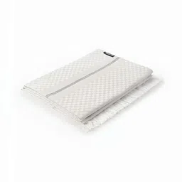 Liveology Grey Checked Printed 200 GSM Bath Towel-picture-7