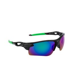 Clark N Palmer Unisex Mirrored Lens & Black Sports Sunglasses with UV Protected Lens-image-64