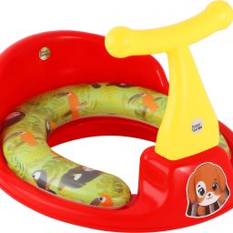 Toilet Trainer Soft Cushion Baby Potty Seat With 1234 Handle And Back Support Potty Seat-1