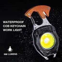 1 Keychain LED Flashlights, Rechargeable Flashlights with Lighter, Pocket Lighter-1