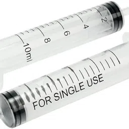jk cure Dispovan Single Use Hypodermic 10 ML Syringe With Needle Medical Needle image 3