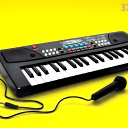 X168 Keys Piano Toy with Microphone, USB Power Cable & Sound Recording Best Birthday Gift for Boys and Girls Musical Instruments Analog Digital Piano-image-53