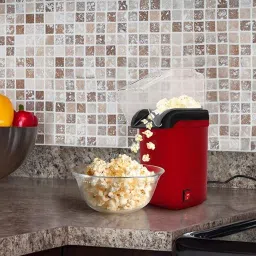 palamu Oil Free Hot Air Popcorn Cookware, Home Use Electric Mini Popcorn Maker Machine PMUPMRDF40E MINI POPCORN MAKER RED 200 L Popcorn Maker image 4