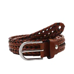 BULCHEE Men Braided Leather Belt-image-24
