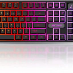 Ant Esports KM1600, Wired Backlit Rainbow LED Keyboard & 3200 DPI Gaming Mouse for PC/Laptop Wired USB Standard Gaming Keyboard Compatible with Desktop, Laptop, Mac KM1600, Wired Backlit Rainbow LED Keyboard & 3200 DPI Gaming Mouse for PC/Laptop-19