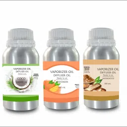 Veena Combo Extra Strong Coco Vanilla, Oudh, Mandarin Aroma Oil Diffuser 100 ml Room, Garden, Bedding Room, Office, Bar Fragrance Diffuser-26