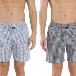 Pack of 2 Checkered Men Boxer-image-94
