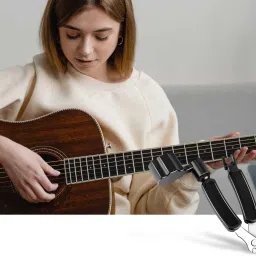 amg music Acoustic Guitar String Stainless Steal Guitar String with 3 in 1 Guitar String Winder Guitar String image 5