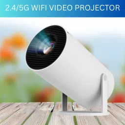 SACRO Smart (Projector) 1080P & 4K Support Rotatable Design With Netflix/Prime etcW129 (4500 lm / 1 Speaker / Wireless / Remote Controller) Portable Projector-3