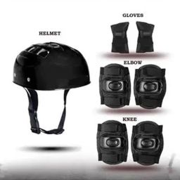 Protective Set for Cycling Skateboard Skating Scooter Age 7to15 Year Skating Kit Skating Guard Combo-picture-5