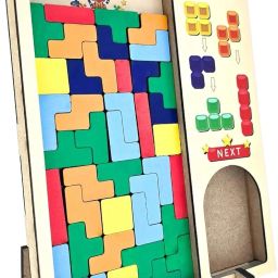 Wooden Tangram Puzzle for Kids 3+ | Montessori Brain Teaser Toy-0
