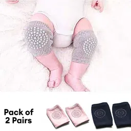 Baby Knee & elbow protector | Baby Knee Pads for Crawling | Anti slip Black, Pink Baby Knee Pads-picture-18