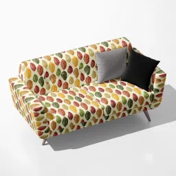 AZ5007925SOF_FB_RF_R-SP_D56^80_VL Hand Drawn Image of Cocoa Beans Velvet Sofa Fabric Sofa Fabric-86