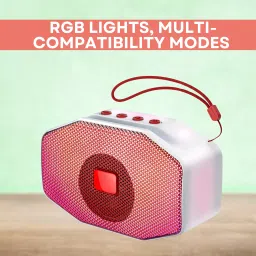 FRONY S103 Bluetooth (PORTABLE DESKTOP SPEAKER) Dynamic Thunder Sound & High Bass K203 5 W Bluetooth Laptop/Desktop Speaker-image-29
