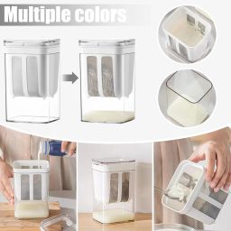 Yogurt Strainer white collapsible and BPA Free Collapsible Strainer 13 Collapsible Strainer-image-36