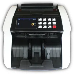 Drop2Kart Cash Counter - UV/MG Japanese Sensors, Big RGB LCD Display with FakeNote Alarm, HeavyDuty Motor, LED External Display Note Counting Machine-6