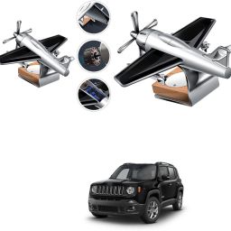 stylish Aeroplane Working on Solar Power with 360 Degree Rotation for Car Dashboard Air Freshener Perfume Car Interior Home/Office Organic Fragrance Accessories Decoration A102 Air Purifier-image-96