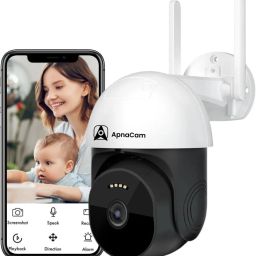 ApnaCam 4G 4MP PTZ 2-way Audio 360° Live View Night Vision Alarm Waterproof Outdoor Security Camera-2