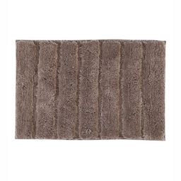 Pano Brown Striped 1800 GSM Bath Rug-35
