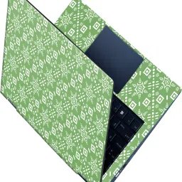 SCOTLON _All Panel_Diagnol curved hexagon pattern_ Vinyl Laptop Decal 15.5-image-6