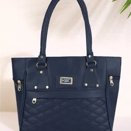 khatushyam collection Women Blue Hand-held Bag-picture-5