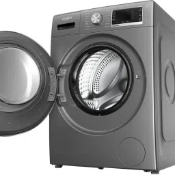 whirlpool 9 kg Fully Automatic Front Load with In-built Heater Grey image 2