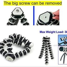 SANNO WORLD Plastic Fully Flexible Foldable Octopus Mini Small Size Gorilla Tripod Stand Tripod, Monopod, Monopod Kit, Tripod Ball Head, Tripod Bracket image 2