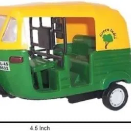 premium toyz Combo of CNG Auto and Ambulance Pullback Toy image 2