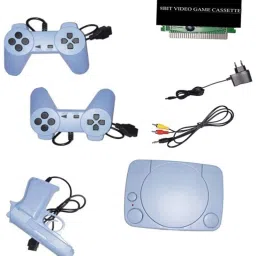 PTCMart 77 Classic TV Game Console Inbuilt Game Contra, Super Mario Bros with 1 Cassette NA GB with Contra, Super Mario Bros, F1 Race, Cricket Game-22