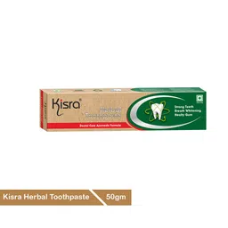 KISRA Set of 4 Herbal Strong Toothpaste- 50 g Each image 4