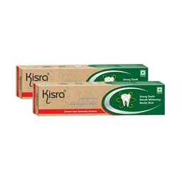 KISRA Set of 2 Herbal Strong Toothpaste- 50 g Each image 3