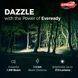 eveready Dazzle DL 02 1.5W LED Torch image 4
