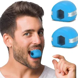 MARCRAZY Jawline Exerciser | Jawline Exerciser Tool For Men & Women Jaw Line Shaper For Strengthening & Toning Facial Muscles (Pack of 2) Massager-39