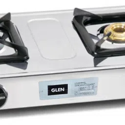 2 Burner LPG Gas Stove with Brass Burner Stainless Steel Manual Gas Stove-image-54