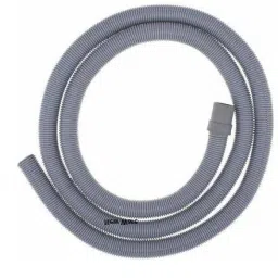 new ware Front Loading Outlet pipe Corrugated Plastic Outlet/Drain/Extension Hose For Front Loading Washing Machine Hose Pipe Size 3 Meter Hose Pipe image 2