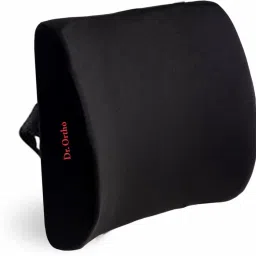 Orthopaedic Back Support (Backrest) - High Density Memory Foam Back / Lumbar Support-image-9