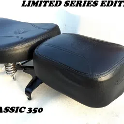 CLASSIC 350 SIDE STITCH BIKE SEAT COVER Split Bike Seat Cover For Royal Enfield Classic 350-image-43