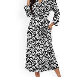 XPIOX Women Printed Bathrobe-image-56