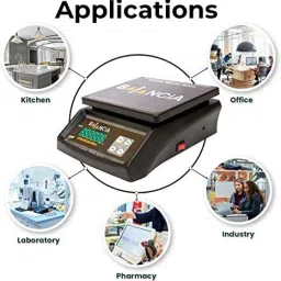 SELEMEZ 30kg Weighing scale electric compact Scale with LED display double side Weighing Scale image 4