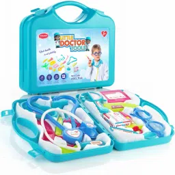 Pretend Play Doctor Set with Foldable Suitcase for Kids, Doctor Kit for Kids-image-53